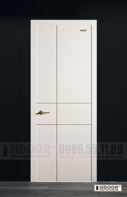 Cửa nhựa composite chỉ nẹp HDOOR-CN114