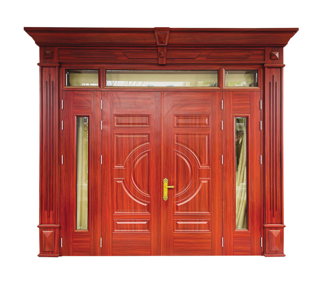 Cửa thép vân gỗ hải phòng HDOOR