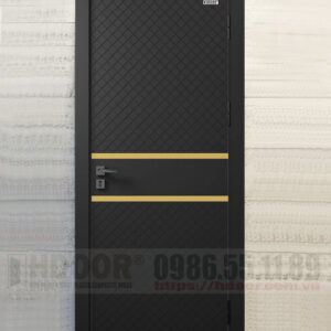 Cửa nhựa composite chỉ nẹp HDOOR-CN121