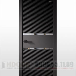 Cửa nhựa composite chỉ nẹp HDOOR-CN122
